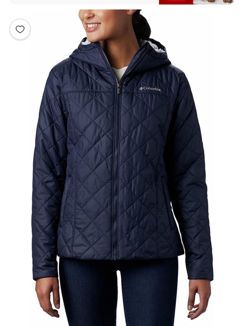 Columbia Women's Copper Crest Hooded Jacket Nocturnal